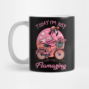 Sunkissed Silhouettes Flamingo Love, Perfect Tee for Beach Lovers Mug